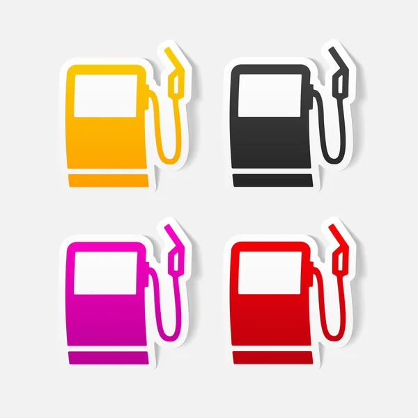 Gas station pictogram — Stockvector