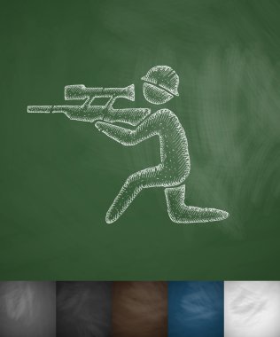 keskin nişancı simgesi