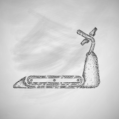 Koşu bandı simgesi tasarım