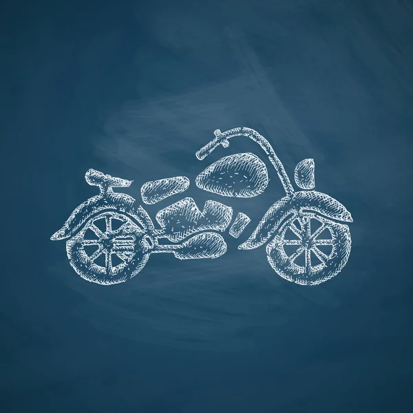 Design de ícone de motocicleta — Vetor de Stock