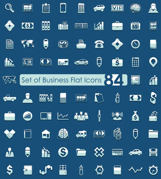 Conjunto de iconos de negocio — Archivo Imágenes Vectoriales