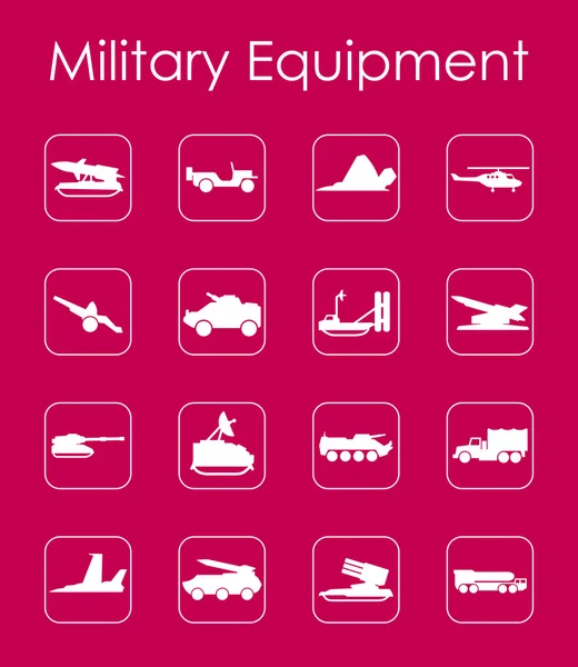 Set of military equipment icons Stock Vector Image by ©Palau83 77546096