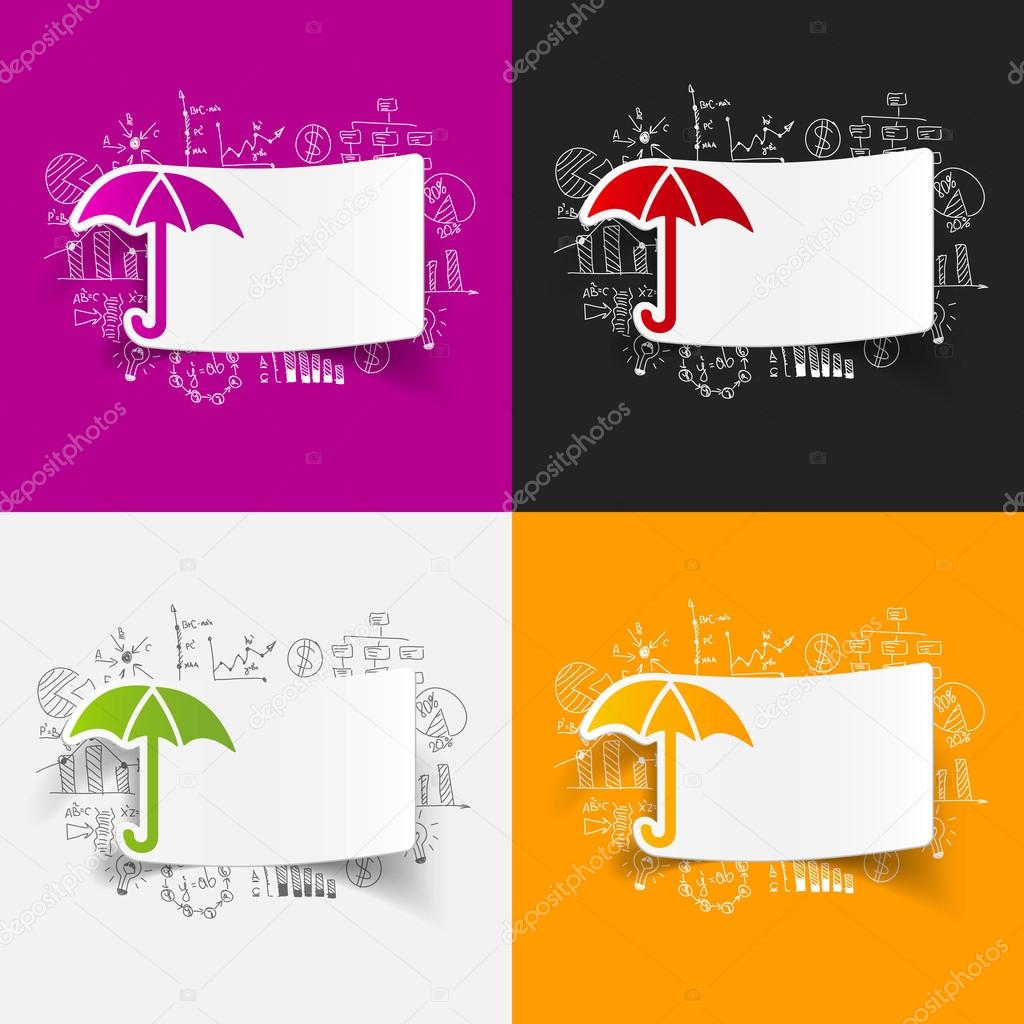Drawing business formulas: umbrella