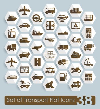 Taşıma simgeleri kümesi