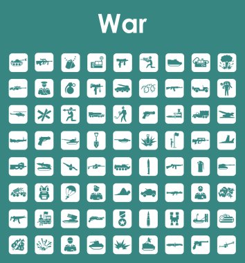 Savaş basit simgeler kümesi