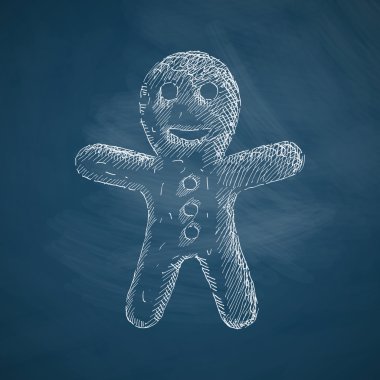 Zencefilli kurabiye adam simgesi