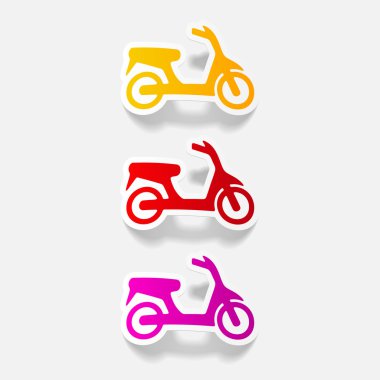 Gerçekçi tasarım öğesi: scooter