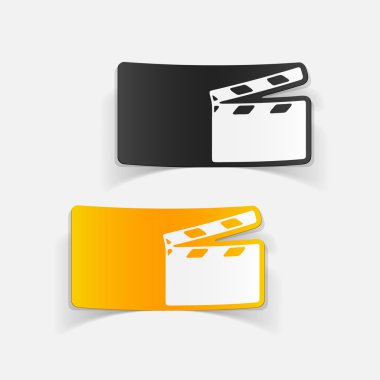 Clapper sinema simgeler