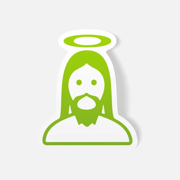 Realistiska designelement: jesus — Stock vektor