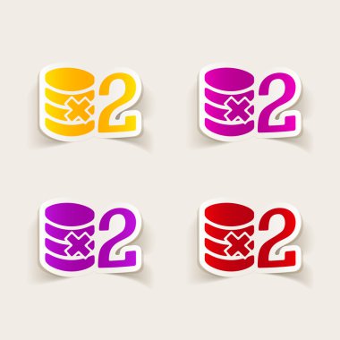 gerçekçi tasarım öğesi: para simgesi