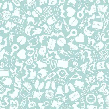 Veteriner simgelerin arka plan