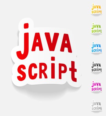 Java komut dosyası kağıt etiket