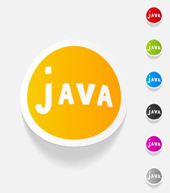 Java kağıt etiket