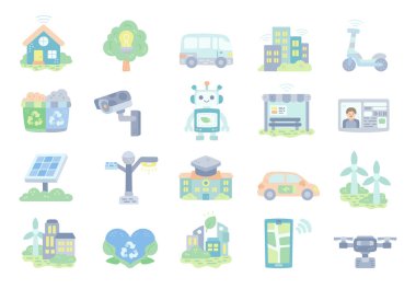 Şehir teknolojisi İskandinav tarzı akıllı şehir altyapısı enerji binaları taşınabilirlik geri dönüşüm robotik solar rüzgar konut eğitimi