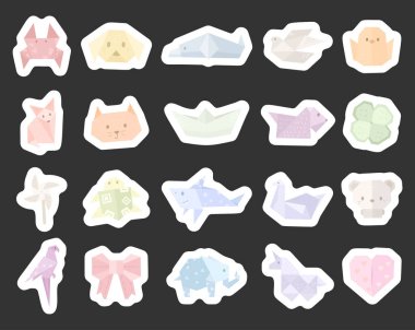 Origami İskandinav tarzında hazırlandı. Kağıt yaratıkları, hayvan figürleri, kağıt kaplama sanatları oyuncaklar, kalp teknesi memelileri.