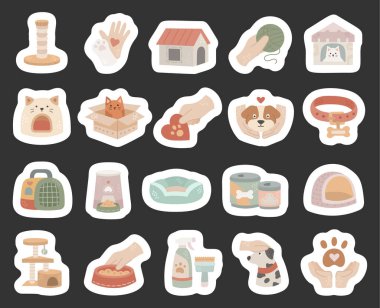 Hayvan bakımı İskandinav tarzında ayarlandı. Hayvanlara günlük destek sunuluyor. Oyuncaklar, tımar edilen güven aksesuarları ve günlük eşyalar.