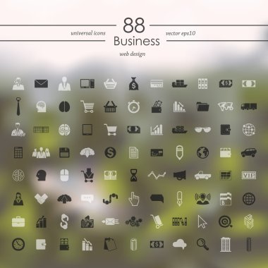 İş simgeleri kümesi