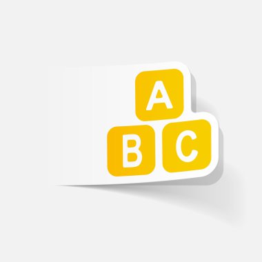 gerçekçi tasarım öğesi: oyuncak küp