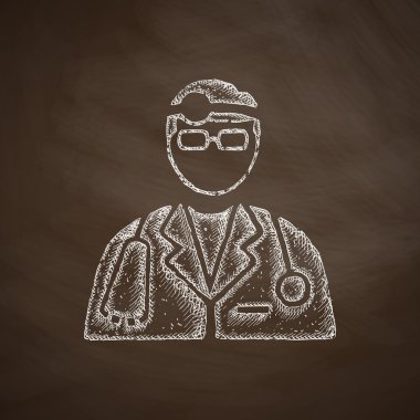 El çekilmiş doktor simgesi