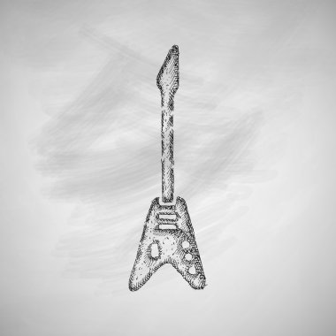 elektro gitar simgesi