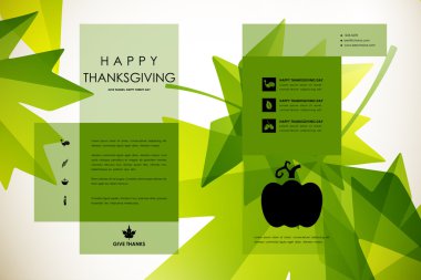 Poster tasarım şablonları sonbahar tarzı