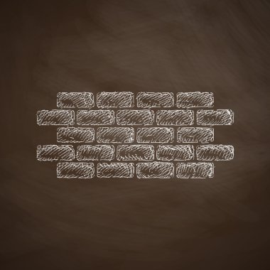 El çekilmiş tuğla simgesi