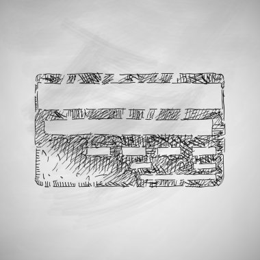 El çekilmiş kart simgesi