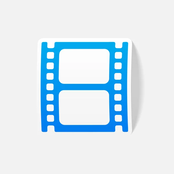 Realistic design element: film — Stock Vector