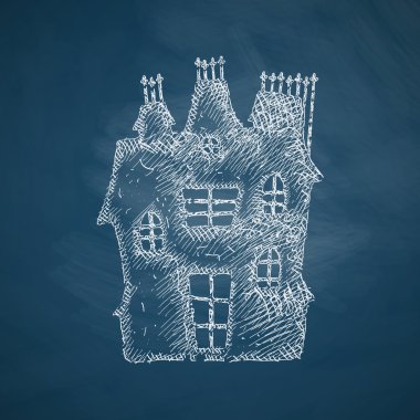 el çizimi ev simgesi