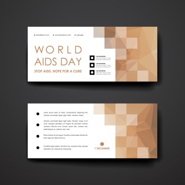 Dünya AIDS günü tarzda banner