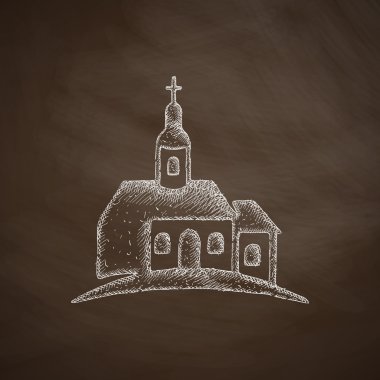 El çekilmiş kilise simgesi
