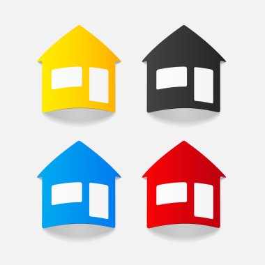 evlerin gerçekçi tasarım öğeleri