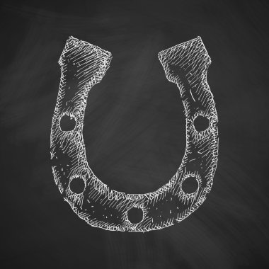 El çekilmiş at nalı simgesi