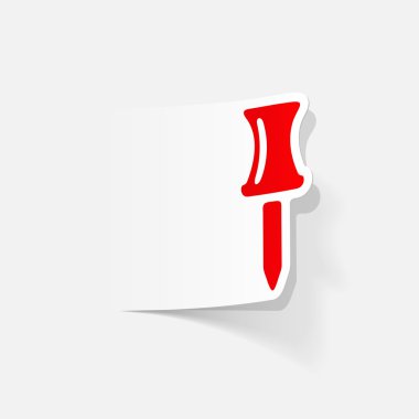 iğneye unsuru gerçekçi tasarım