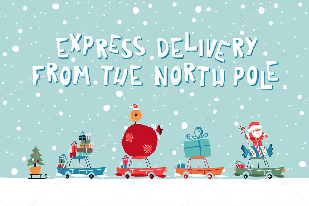 Santas Express From The North Pole