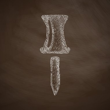soyut itme PIN simgesi