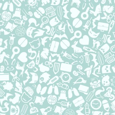 Veteriner simgelerin arka plan