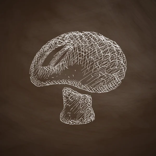 Ícone de cogumelo abstrato —  Vetores de Stock