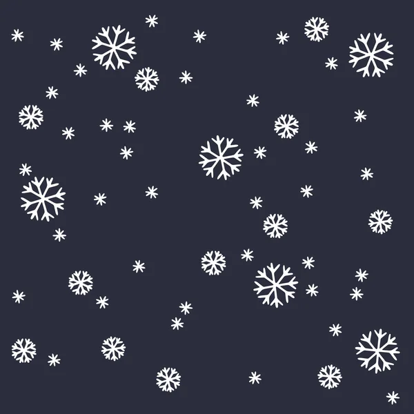 Invierno fondo vacío — Vector de stock