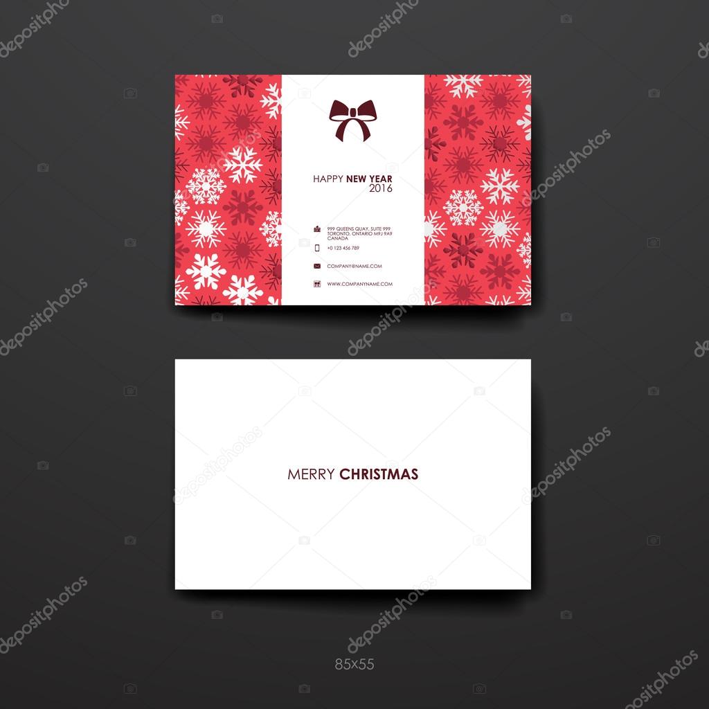 poster design templates in Christmas style