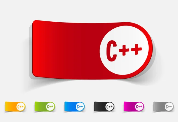 现实设计 c + + 元素 — 图库矢量图片