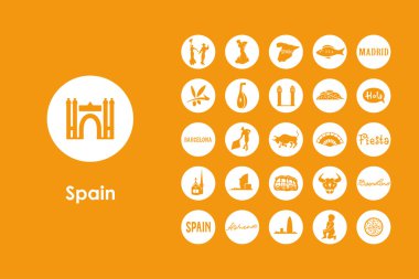 İspanya basit simgeler kümesi