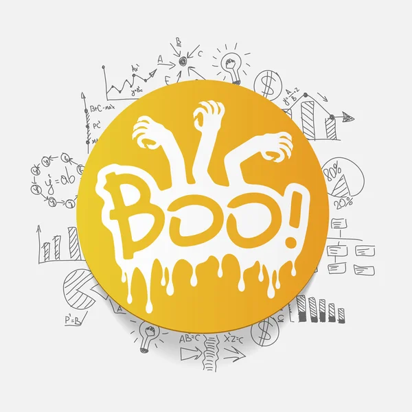 Οι τύποι επιχειρηματικό σχέδιο με boo — Διανυσματικό Αρχείο