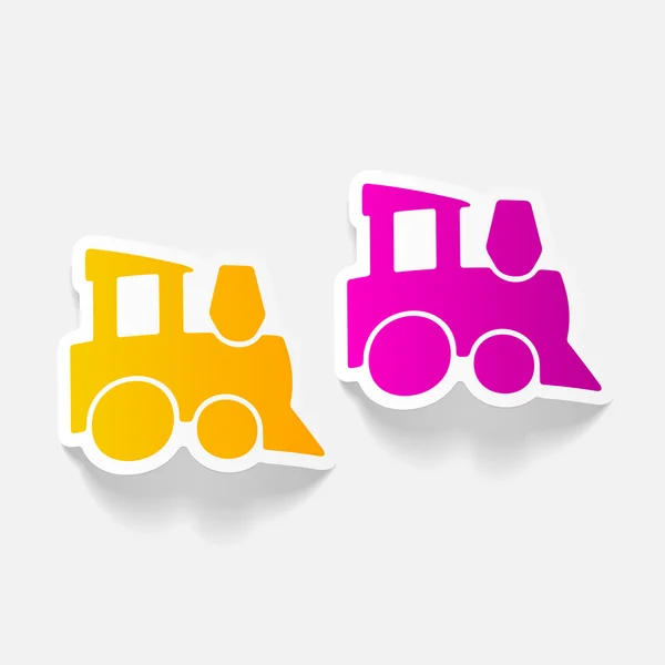 Childrens trein ontwerp — Stockvector