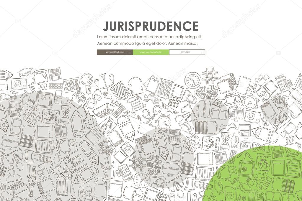 jurisprudence Doodle Design