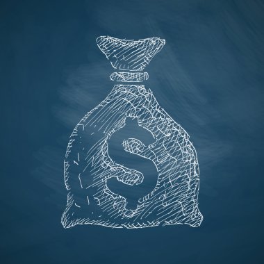 El çekilmiş para simgesi