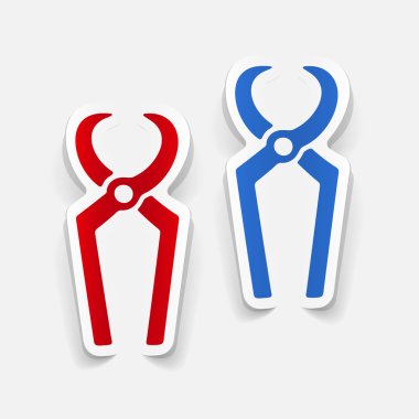 Kerpetenler Gerçekçi çıkartmaları