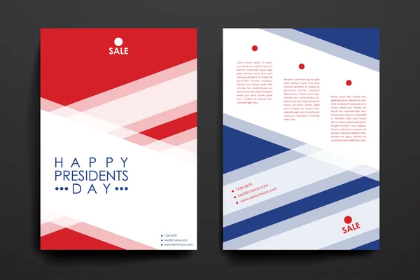 Set di brochure, modelli di poster design — Vettoriale Stock