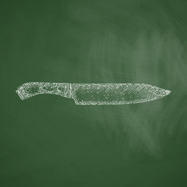 bıçak el çekilmiş simgesi