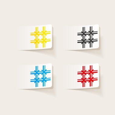 Hapishane gerçekçi çıkartmaları